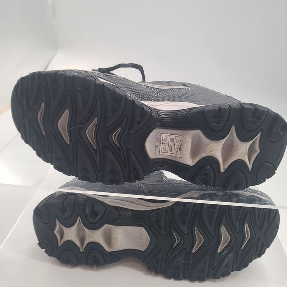 Skechers Mens After Burn Memory Fit 50125 Gray Casual Shoes Sneakers‎ US Size 11 main image 8